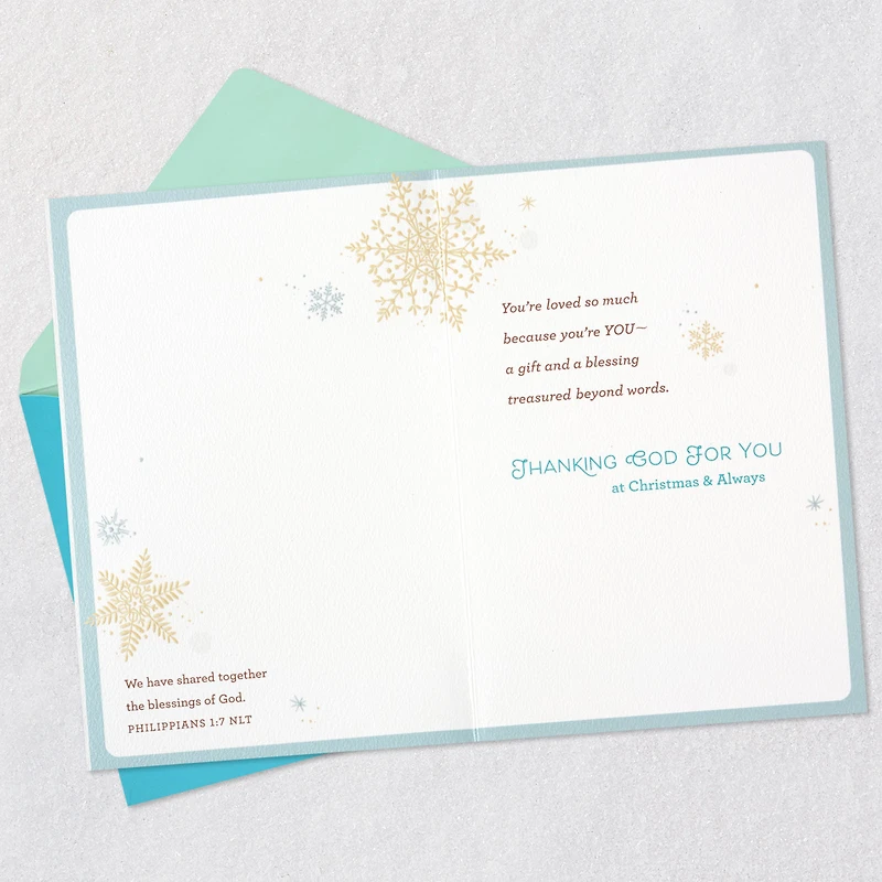 You're a Gift and a Blessing Religious Christmas Card for Daughter for only USD 5.99 | Hallmark