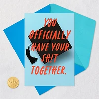 You Officially Have Your Shit Together Funny Graduation Card for only USD 3.99 | Hallmark