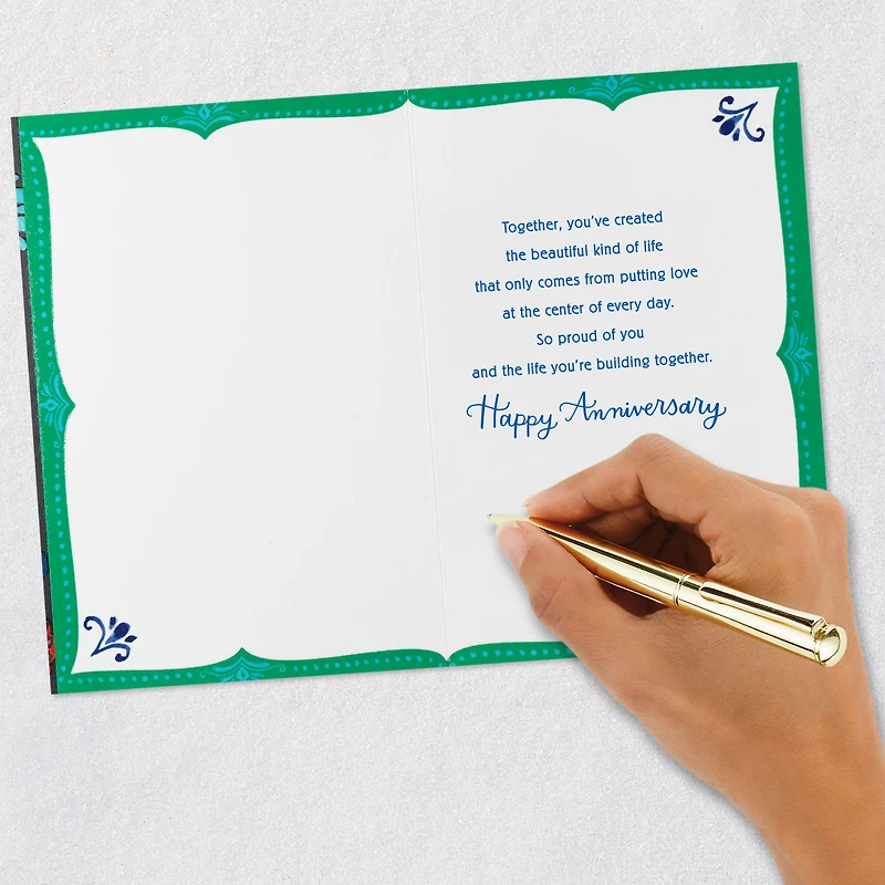 Putting Love at the Center Anniversary Card for Daughter and Son-in-Law for only USD 4.99 | Hallmark