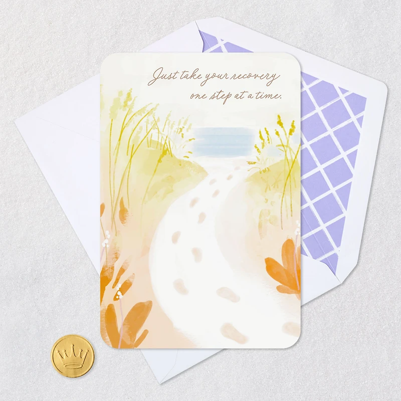 Just Take Your Recovery One Step at a Time Get Well Card for only USD 2.99 | Hallmark