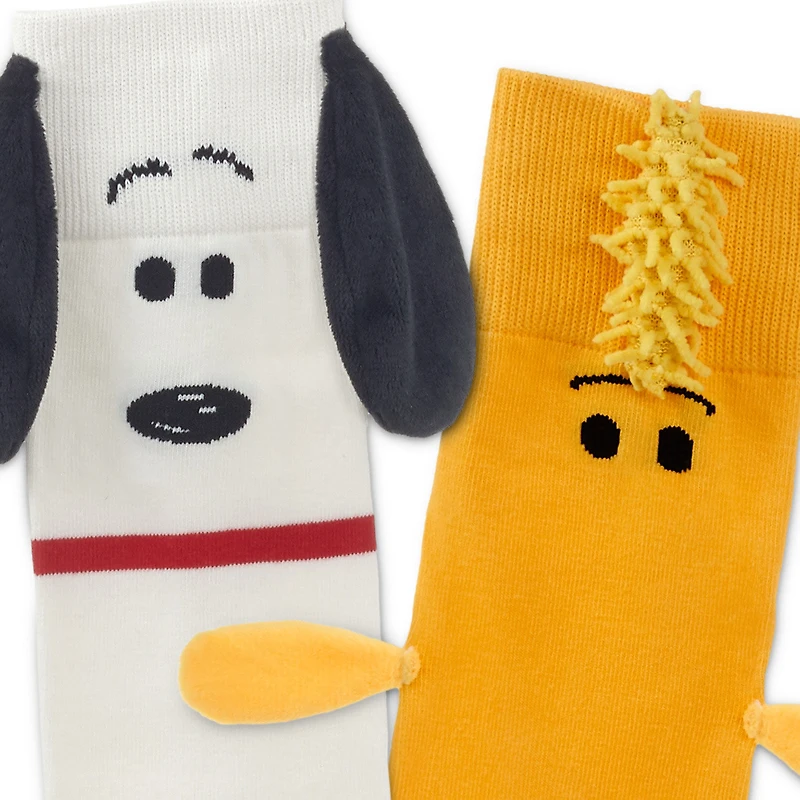 Peanuts® Snoopy and Woodstock Mismatched Novelty Socks for only USD 22.99 | Hallmark