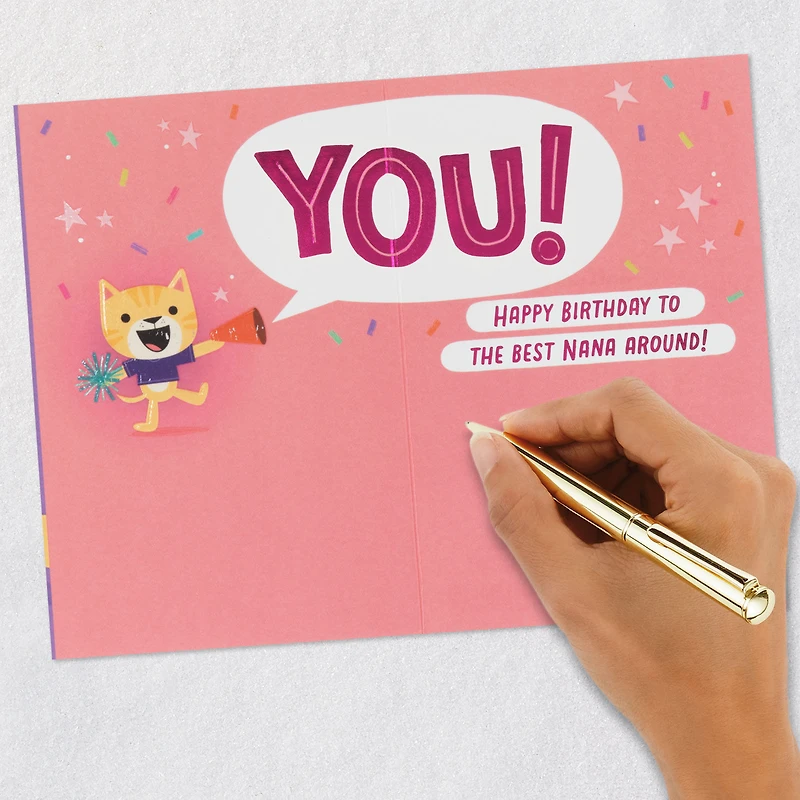 Cat Cheerleaders Birthday Card for Nana for only USD 3.99 | Hallmark