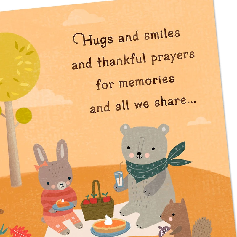 Hugs, Smiles and Thankful Prayers Thanksgiving Card for only USD 2.00 | Hallmark