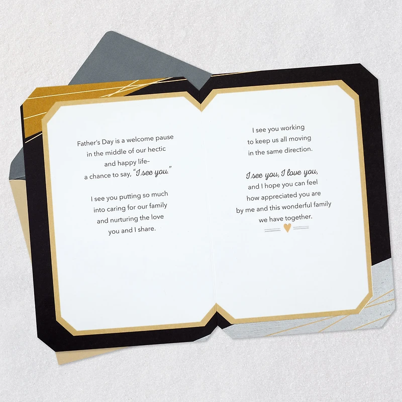 I See You and All You Do Father's Day Card for Husband for only USD 5.99 | Hallmark