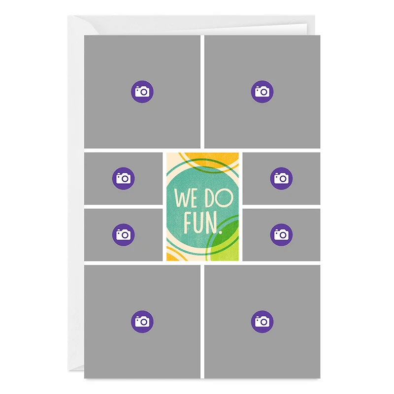 We Do Fun Photo Collage Custom Card for only USD 4.99 | Hallmark