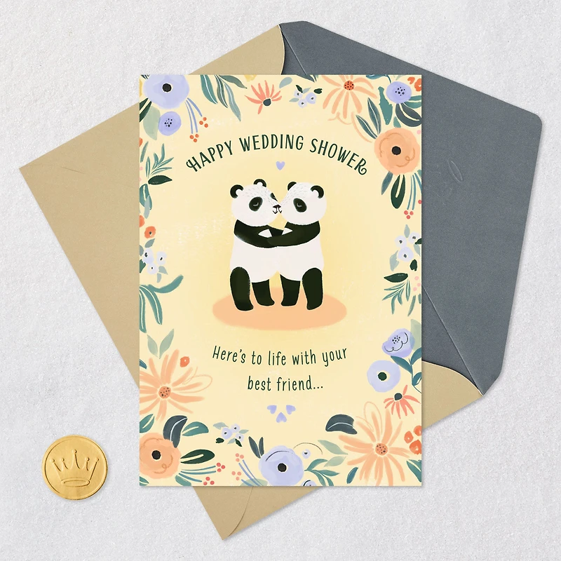 Here's to Life With Your Best Friend Wedding Shower Card for only USD 2.99 | Hallmark