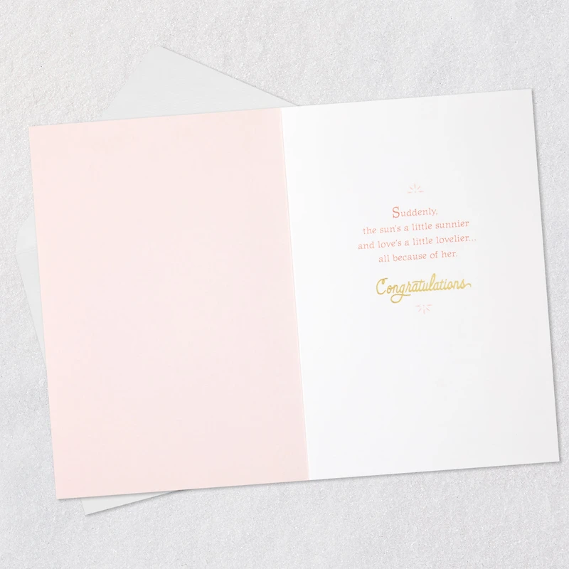 Love Is Lovelier New Baby Girl Card for only USD 4.99 | Hallmark