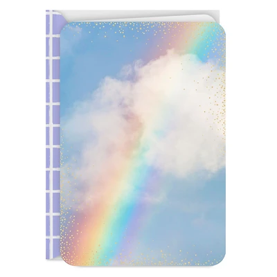 Rainbow and Clouds Blank Card for only USD 2.99 | Hallmark