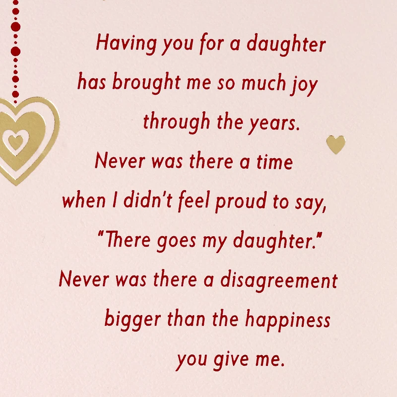 So Much Pride and Joy Valentine's Day Card for Daughter for only USD 6.99 | Hallmark