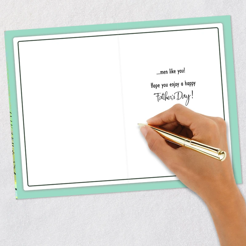 Celebrating Great Men Like You Father's Day Card for Family for only USD 2.00 | Hallmark