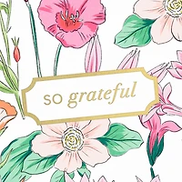 So Grateful Floral Blank Thank You Notes, Pack of 10 for only USD 10.49 | Hallmark