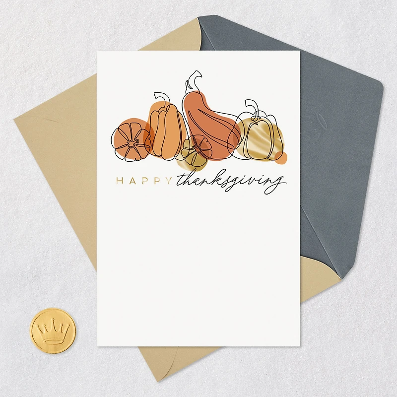 Focusing on the Good and Feeling Grateful Thanksgiving Card for only USD 2.99 | Hallmark