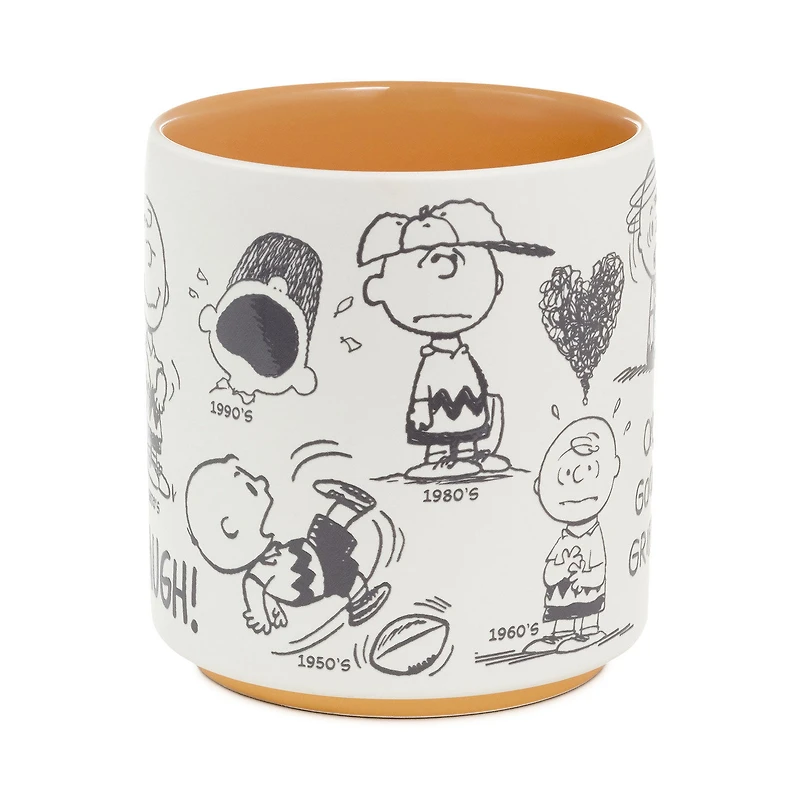 Peanuts® 75th Anniversary Charlie Brown Through the Decades Mug, 17.5 oz. for only USD 19.99 | Hallmark