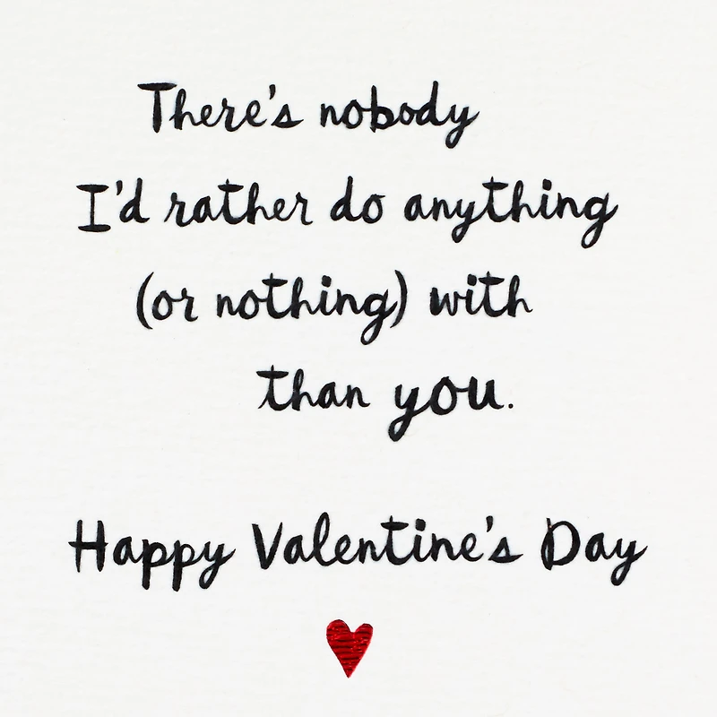 I Love Spending Time With You Romantic Valentine's Day Card for only USD 5.99 | Hallmark