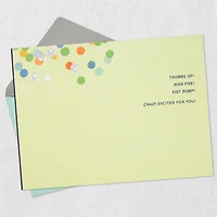 Woo Hoo Exclamation Points and Confetti Congratulations Card for only USD 5.99 | Hallmark