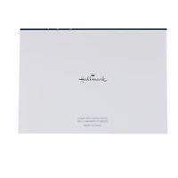 Silver Script on Blue Blank Thank-You Notes, Box of 40 for only USD 9.99 | Hallmark