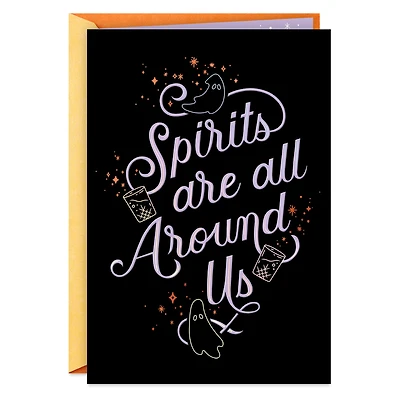 Cocktails and Ghosts Halloween Card for only USD 3.99 | Hallmark