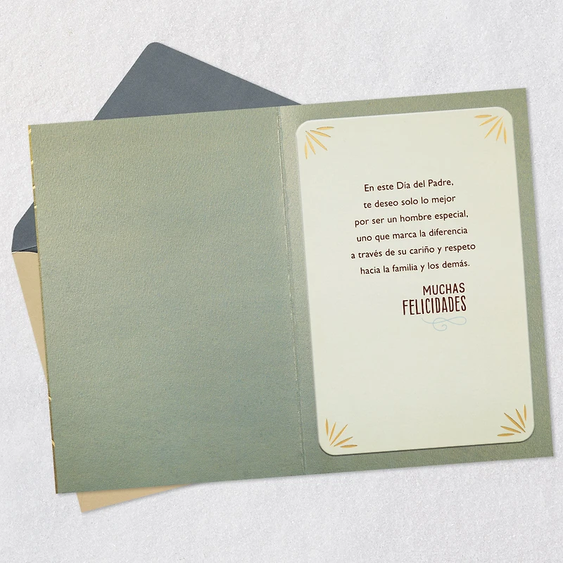 Best Wishes Spanish-Language Father's Day Card for only USD 3.99 | Hallmark