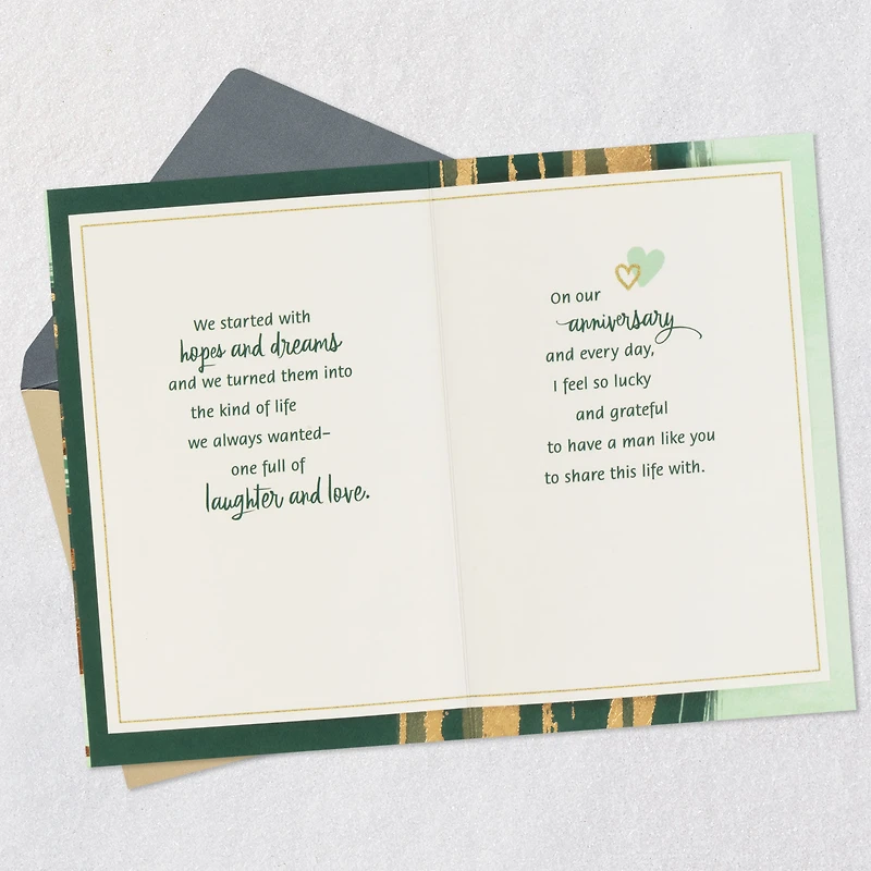 Love the Life We’ve Made Together Anniversary Card for Him for only USD 7.99 | Hallmark