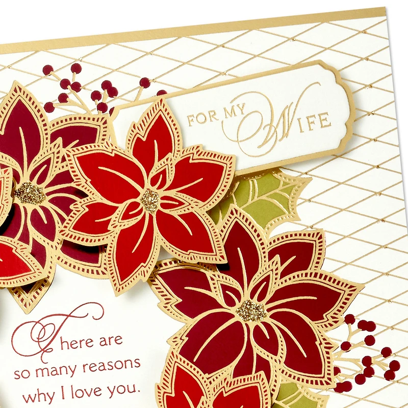 I Love You With All My Heart Christmas Card for Wife for only USD 8.99 | Hallmark