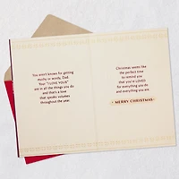 Your Love Speaks Volumes Christmas Card for Dad for only USD 6.99 | Hallmark