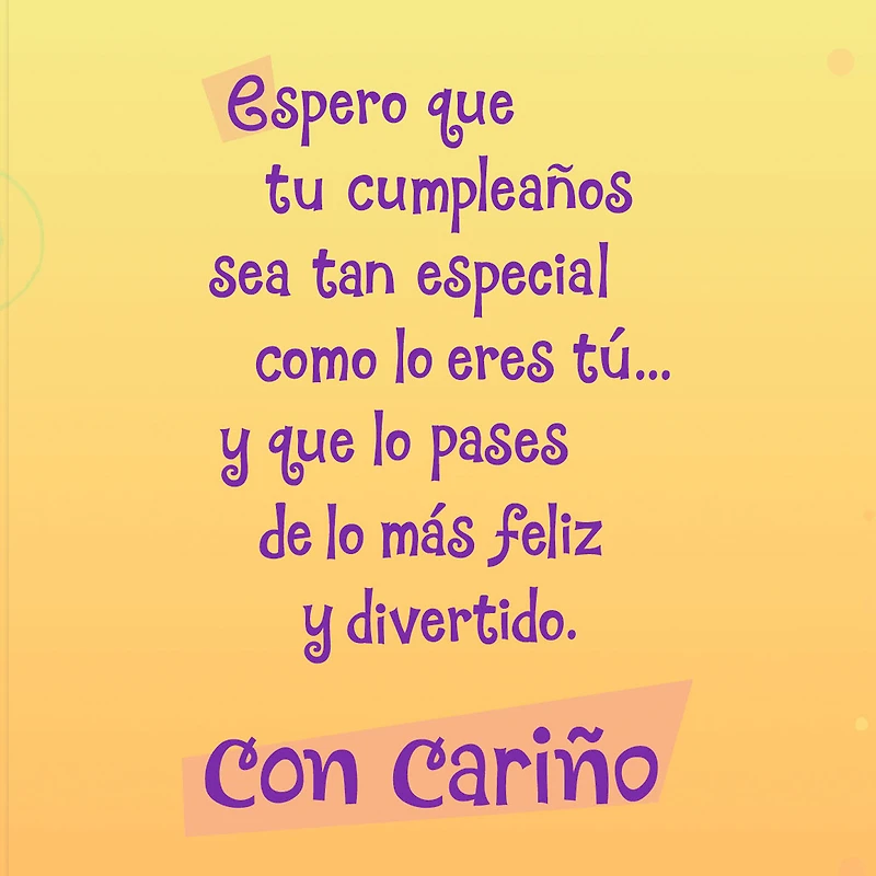 Day as Special as You Are Spanish-Language Birthday Card for only USD 2.59 | Hallmark