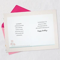 Joy to Our Family Birthday Card for Granddaughter with Ornament for only USD 8.59 | Hallmark