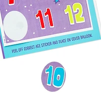 Tooting Hamster Customizable Kids Funny Birthday Card With Age Stickers for only USD 3.99 | Hallmark