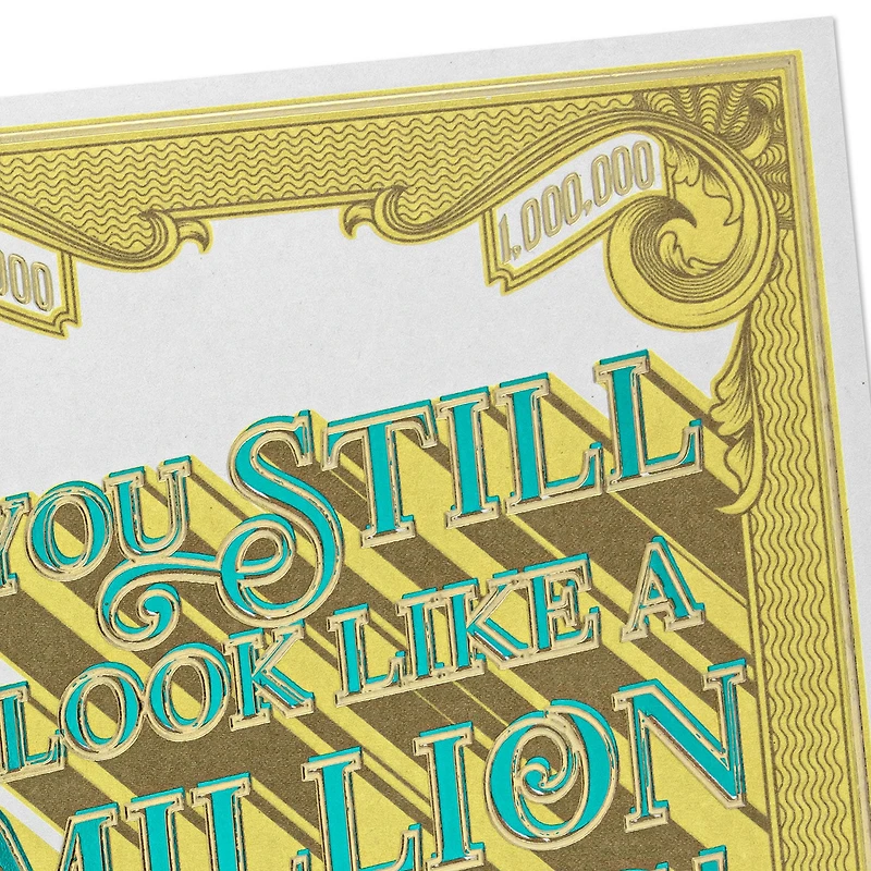You Still Look Like a Million Bucks Funny Birthday Card for only USD 3.99 | Hallmark