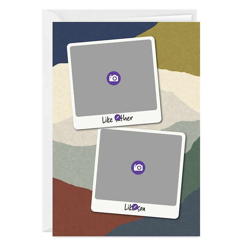 Personalized Snapshots on Abstract Photo Card for only USD 4.99 | Hallmark