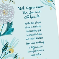Asking God to Bless You Both Clergy Appreciation Card for Minister and Spouse for only USD 2.99 | Hallmark