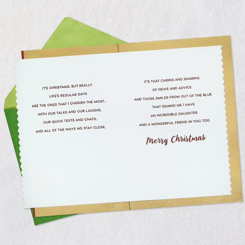 I Love How Close We Are Christmas Card for Daughter for only USD 5.99 | Hallmark