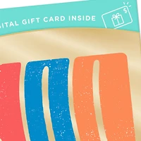 Hooray Gift Card Greeting Congratulations Card for only USD 4.99 | Hallmark