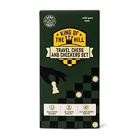 Bunk House King of the Hill Magnetic Travel Chess and Checkers Set for only USD 12.99 | Hallmark