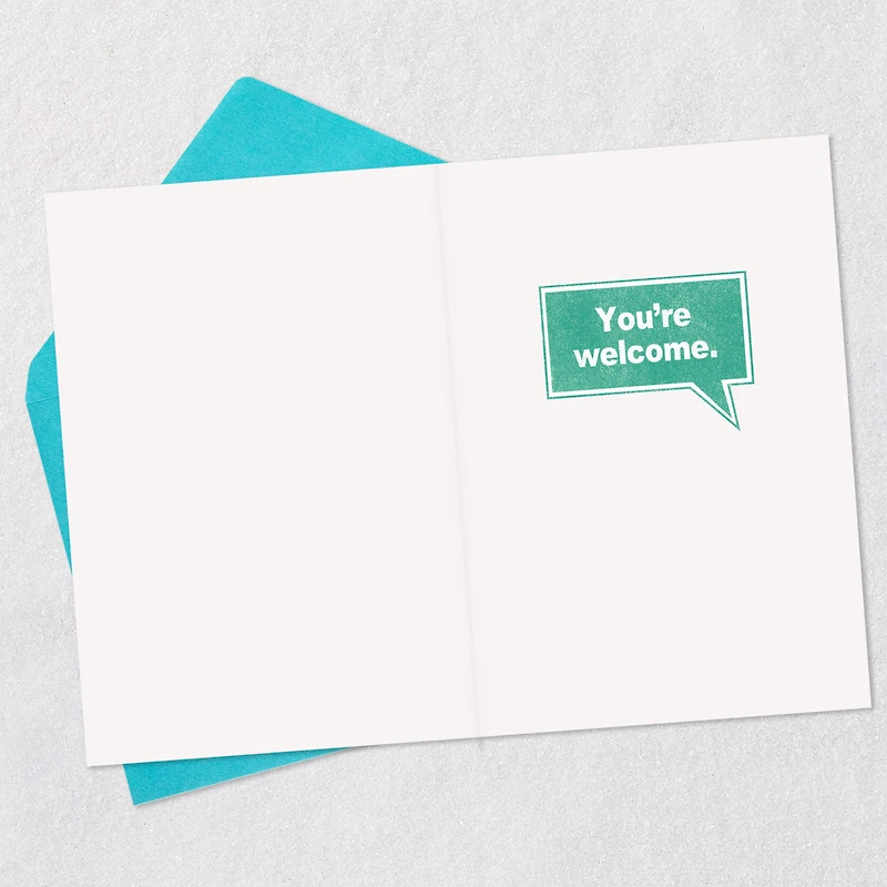 Just One Thing to Say Funny Birthday Card for Son for only USD 3.99 | Hallmark
