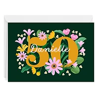 Every Year of You Custom 50th Birthday Card for only USD 4.99 | Hallmark