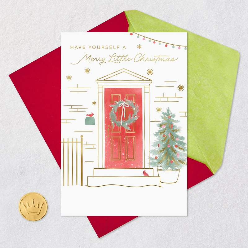 Merry Wishes Christmas Card for only USD 3.99 | Hallmark