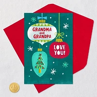 Love You Christmas Card for Grandma and Grandpa for only USD 2.50 | Hallmark