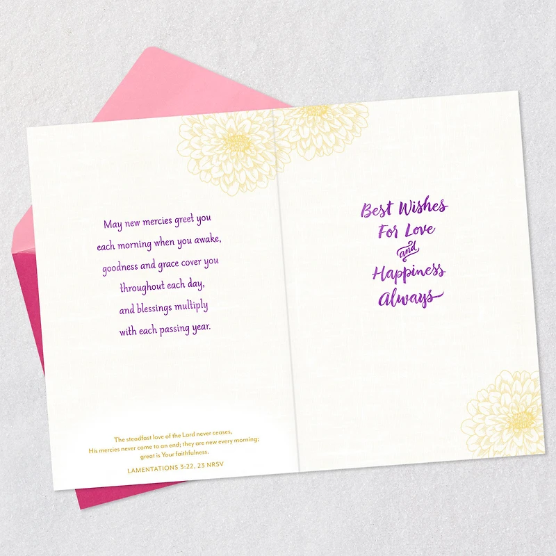 A Prayer for Love and Happiness Always Religious Wedding Card for only USD 4.99 | Hallmark