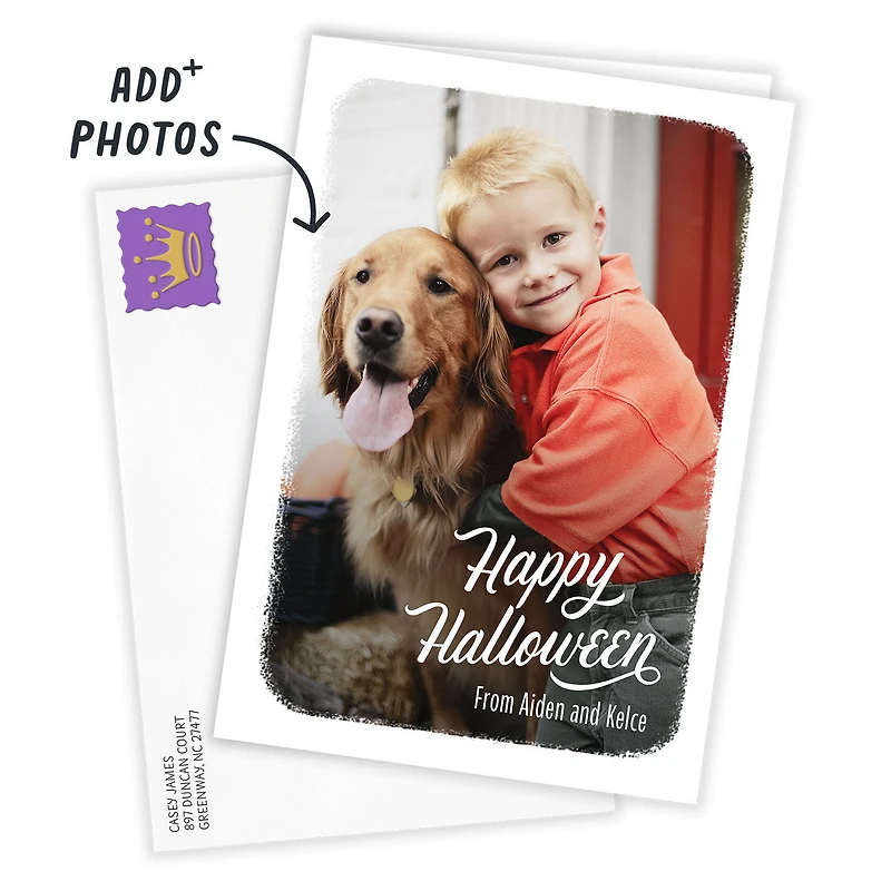 White Frame Custom Halloween Card for only USD 4.99 | Hallmark