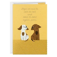 Hope to See You Smile-to-Smile Soon Miss You Card for only USD 4.99 | Hallmark