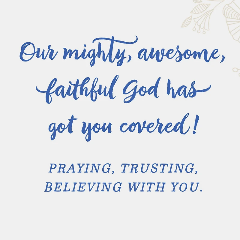 God Has Got You Covered Religious Encouragement Card for only USD 2.99 | Hallmark