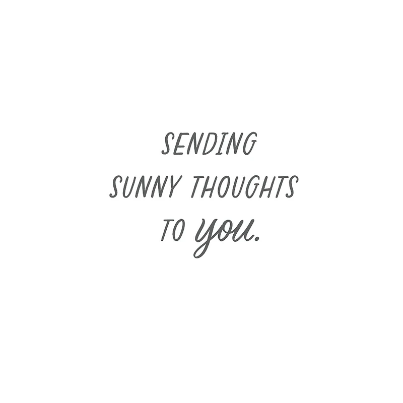 Sending Sunny Thoughts Thinking of You Card for only USD 2.99 | Hallmark