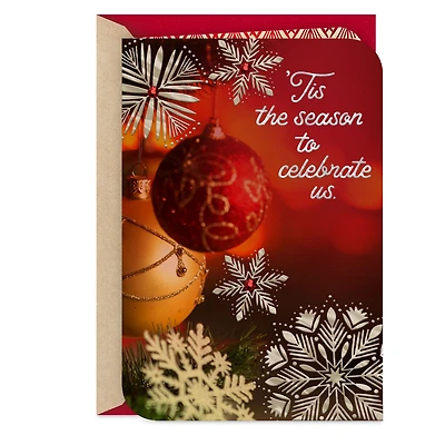 Baby, You're My Everything Romantic Christmas Card for only USD 6.59 | Hallmark
