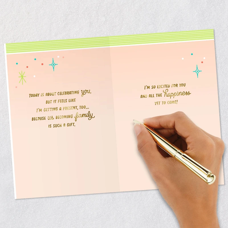 I'm So Excited for You Bridal Shower Card for Daughter-in-Law for only USD 3.99 | Hallmark