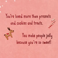 You Deserve All the Happy Christmas Card for Great-Granddaughter for only USD 4.59 | Hallmark