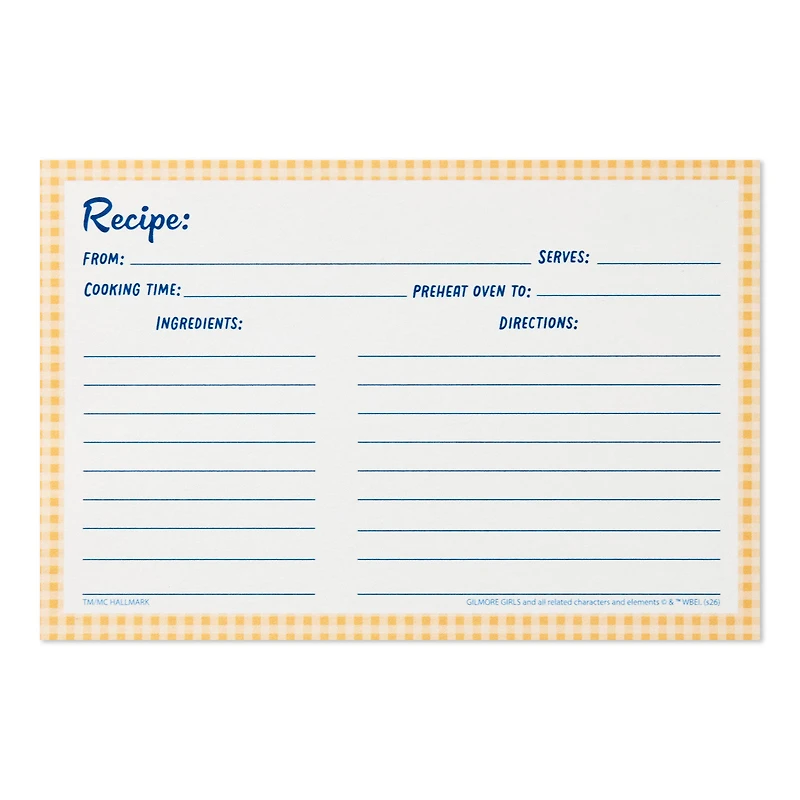 Gilmore Girls Dragonfly Inn Recipe Card Holder With Cards for only USD 22.99 | Hallmark
