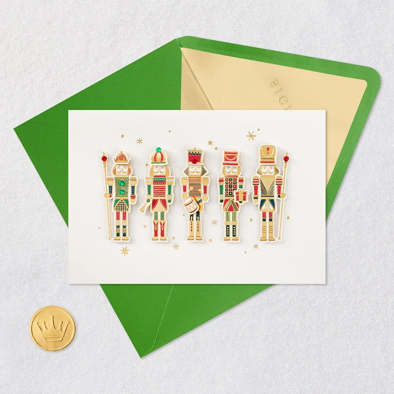 True Classic Holiday Nutcrackers Christmas Card for only USD 8.59 | Hallmark