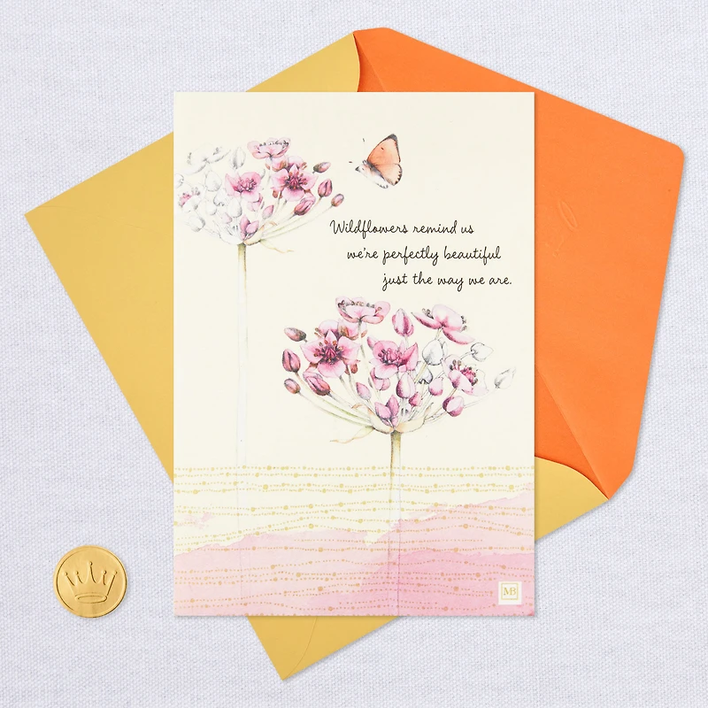 Marjolein Bastin Wildflowers Just Be You Birthday Card for only USD 3.99 | Hallmark