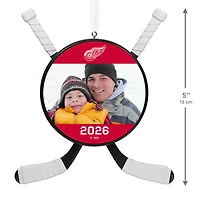 NHL Detroit Red Wings® Hockey Personalized Ornament, Custom Photo and Text for only USD 30.99 | Hallmark